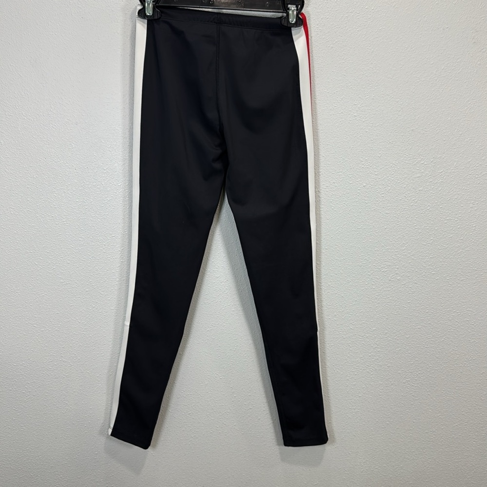 FP Movement Dale leggings Black Track Pants with Red and White Accents - Picture 5 of 9